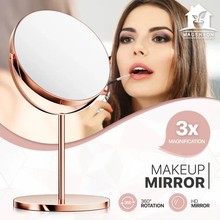 Portable Free Standing Table Makeup Mirror